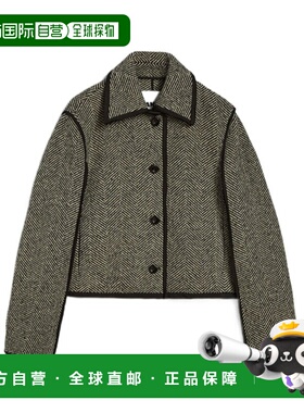 香港直邮Jil Sander 粗花呢夹克 J02BN0229J40261外套