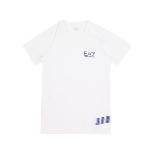 EA7 Emporio Armani logo印花T恤 2732884A224