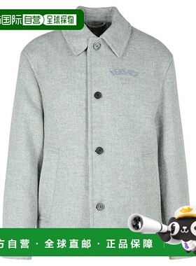 香港直邮VERSACE 男士夹克 10162111A115661EB60 AW2024 灰色