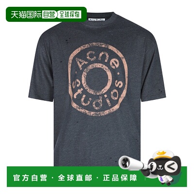 1h可退 香港直邮Acne Studios 艾克妮 男士 短袖T恤 CL0294男装