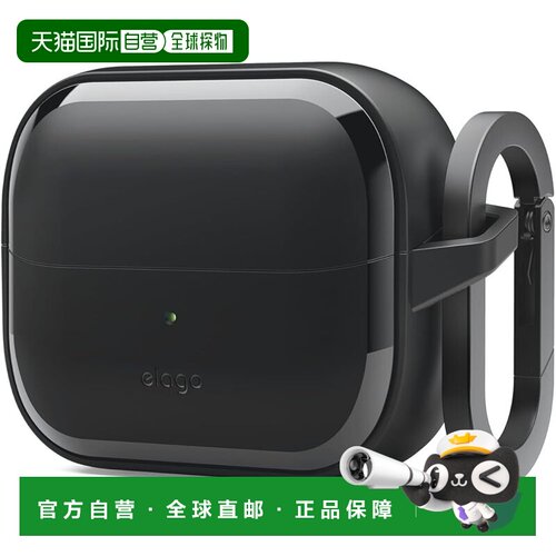 【日本直邮】elago Galaxy Buds3 FE EDC HANG TPU防摔耳机壳 黑