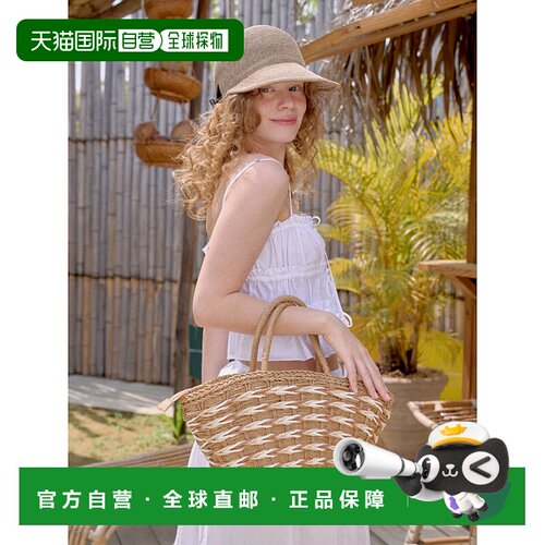 韩国直邮RaJu 女士通用款女包305848252 Nett Bag_Beige手提包