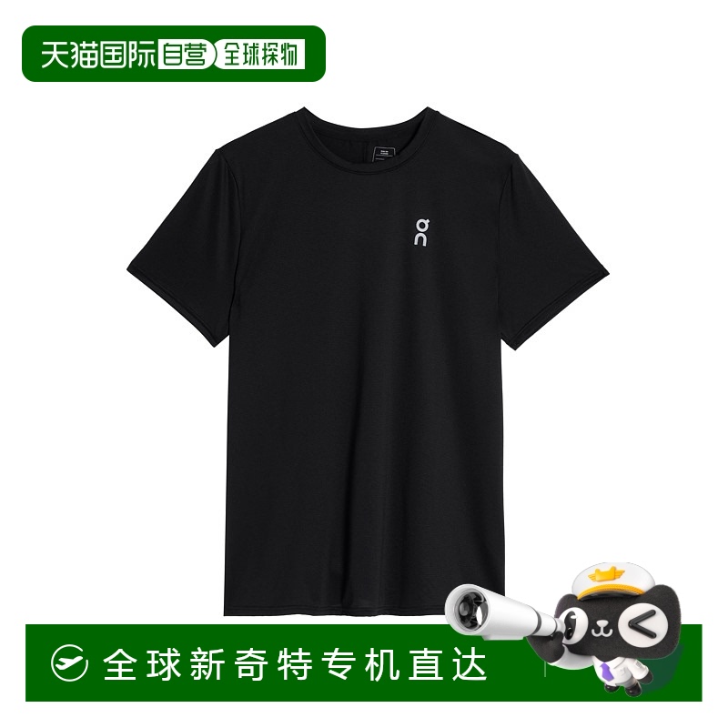 日潮跑腿ON昂跑 男士 Core-T 圆领短袖T恤 Black XS 1me1043