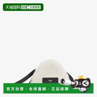 欧洲直邮FENDI 羊皮三角饭团迷你单肩包送礼 芬迪25年新款