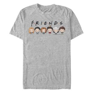 Friends 男士 Chibi 短袖 恤 Fifth Sun