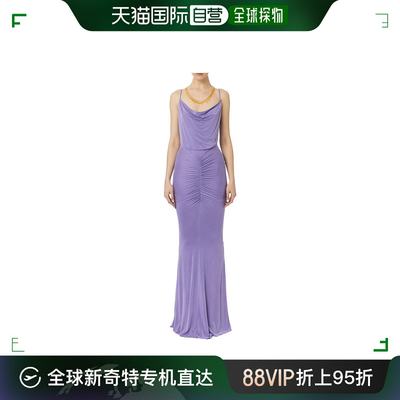 香港直邮潮奢 Elisabetta Franchi 女士 吊带连衣裙 AB62842E2