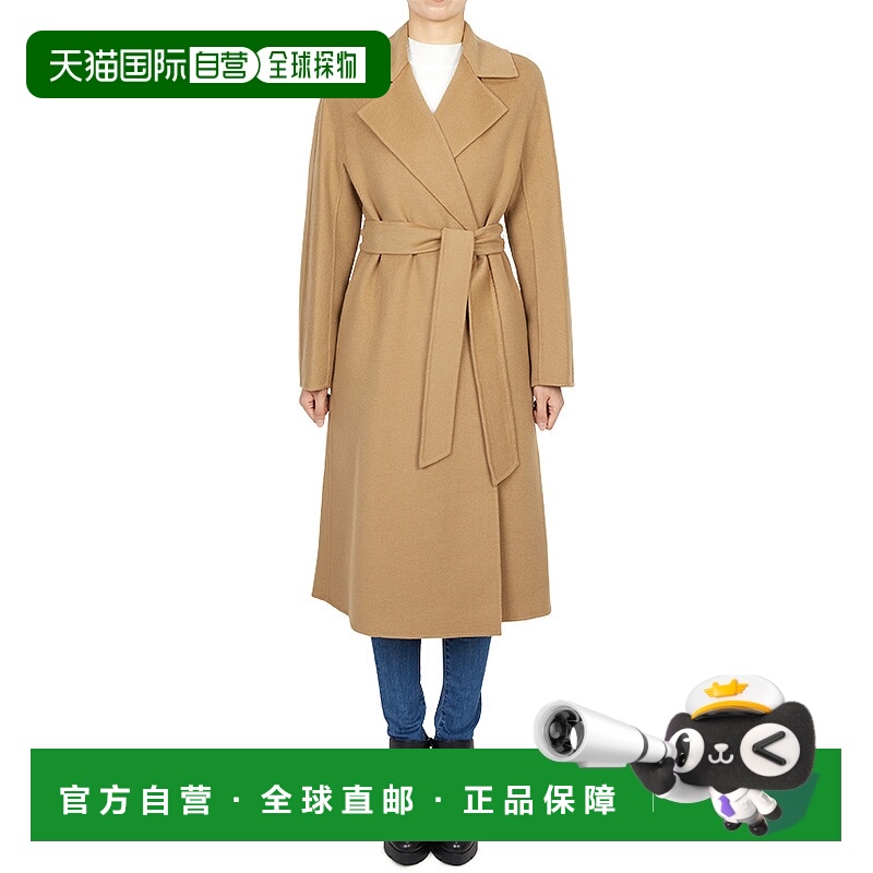 1h可退 韩国直邮max mara 女士 大衣羊毛羊绒纯羊毛西装
