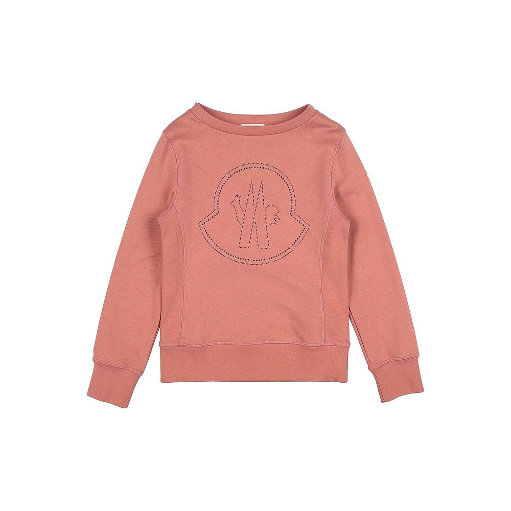潮奢 Moncler 盟可睐 女童 卫衣童装 pink粉色 舒适时尚