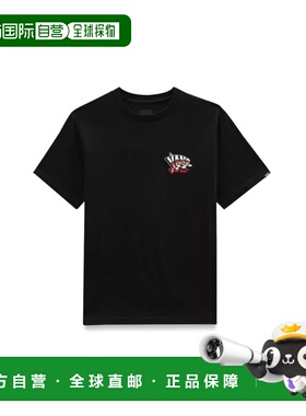 1h可退 香港直邮Vans 范斯 男童 T恤童装 VN000896KBLK1 black黑