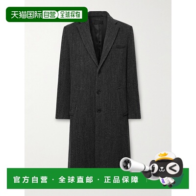 香港直邮NILI LOTAN 男士 Eros 人字纹大衣 22143W1815CMM