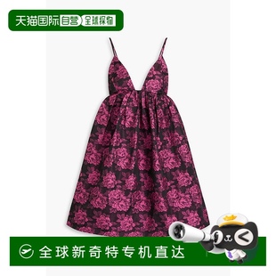 花朵提花迷你连衣裙 1h可退 女士 香港直邮GANNI F87966736 甘尼