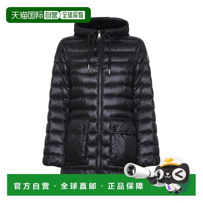 香港直邮MONCLER 女士羽绒服 L10931A00029597YG999 CO 黑色