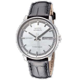自营 Mido/美度 女装指挥官 II 33 毫米自动腕表 黑色 美国奥莱直