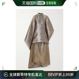 TALLER MARMO 女士 TMP 香港直邮潮奢 Dallas 不对称金银锦缎礼服