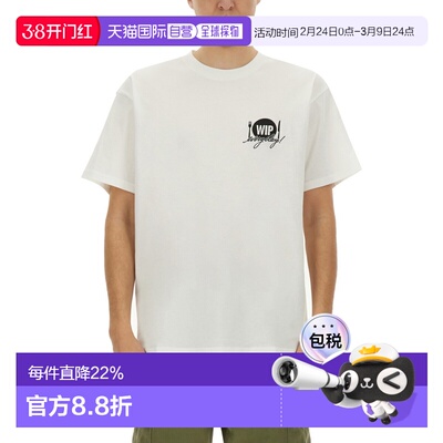 1h可退 香港直邮CARHARTT WIP 男士 S/S CATALOGUE 白色T恤 I0346