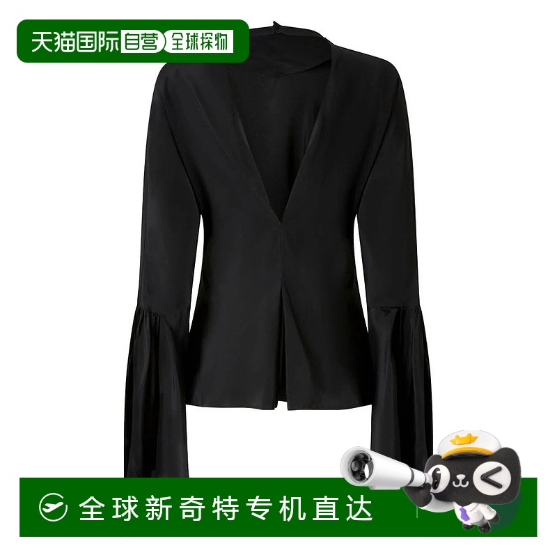 1h可退 香港直邮PINKO 女士T恤 105625A2S9BRATZZ99 AW2025 黑色