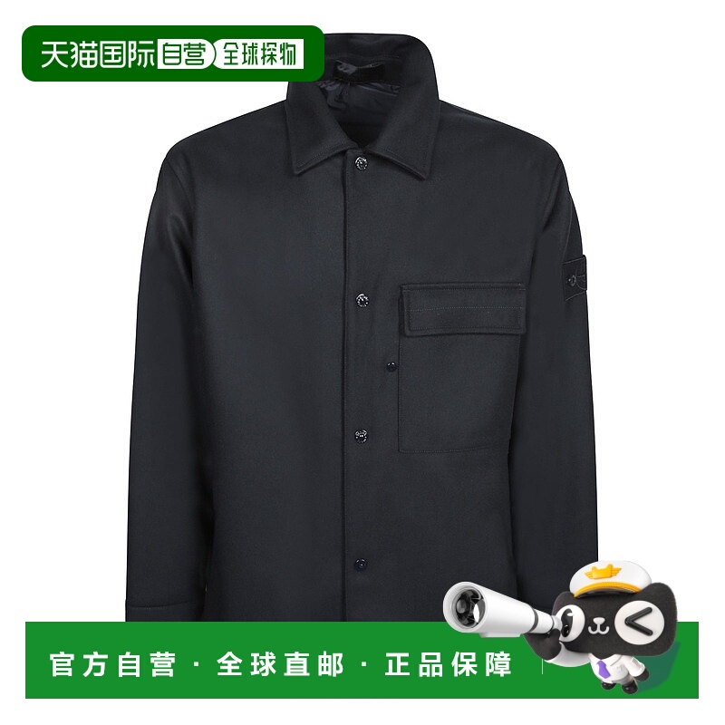 1h可退 香港直邮STONE ISLAND 男士衬衫 1200028S0F24V0020 AW202