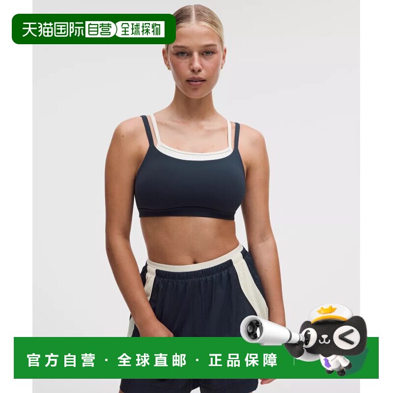 韩国直邮lululemon叠层吊带背心式文胸 轻支撑 C/D罩杯运动瑜伽图片