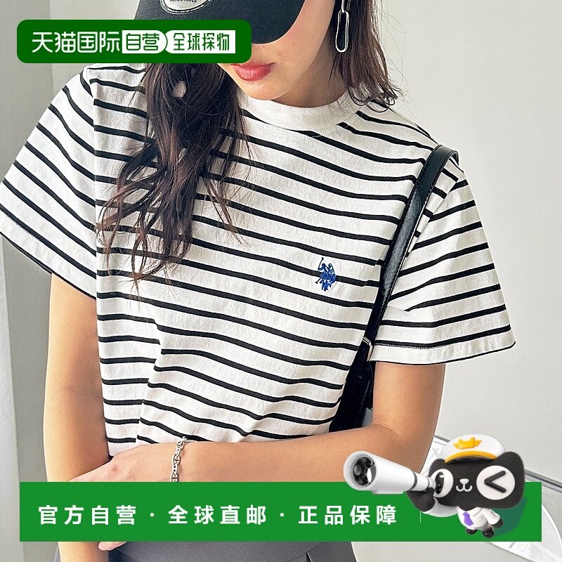 日本直邮U.S. POLO ASSN. 短款T恤 R04609EW12662