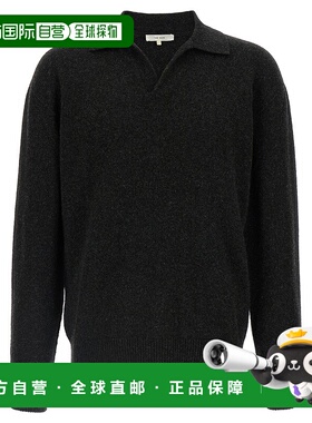 香港直邮THE ROW 男士POLO衫 1241Y120CCM AW2025 灰色 'Leach' p