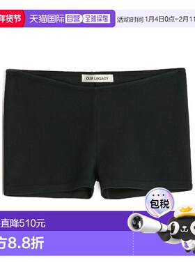 香港直邮OUR LEGACY 女士短裤 W2256TW SS2025 黑色 Tamarama 短