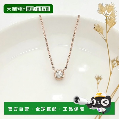 日本直邮日潮 agete 阿卡朵WEB限定K10 钻石项链0.03克拉吊坠