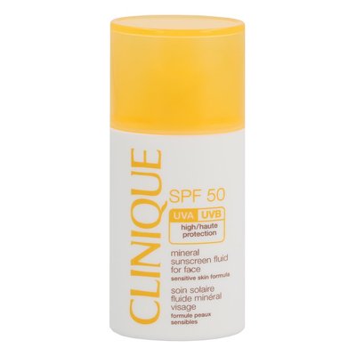 欧洲直邮Clinique Mineral Sunscreen Fluid For Face SPF50