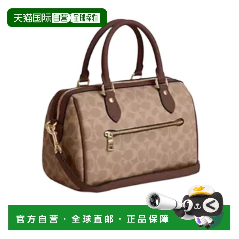 1h可退 香港直邮COACH 女士斜挎包 CV961IMXHE AW2022 棕色新款