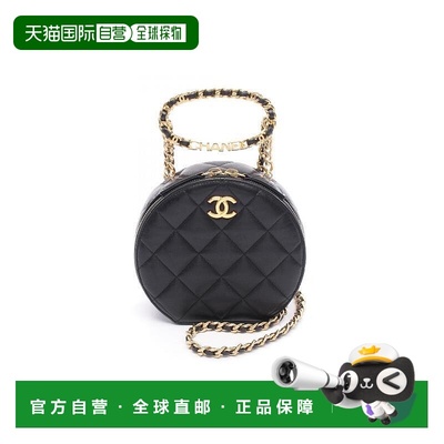 日本直邮中古Chanel香奈儿女包A级95新chain shoulder链条肩带羊