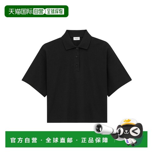 香港直邮SAINT LAURENT 女士POLO衫 841963Y37HC1000 AW2025女装