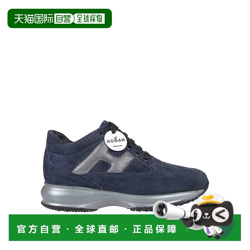 1h可退 香港直邮HOGAN 女士运动鞋 HXW00N0S360EWGU805 SS2025 蓝