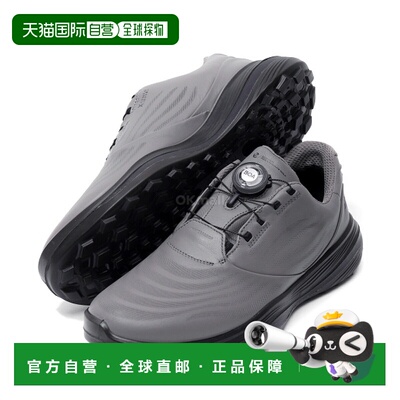 韩国直邮ECCO M 高尔夫 LT1 (132274-01013) 无钉高尔夫球鞋爱步