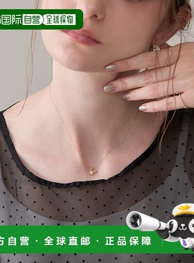 1h可退 日本直邮NOJESS 女士 K10星月 charm吊坠项链 圣诞限定款