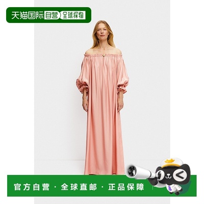自营sleeperZephir Off-the-shoulder Maxi Dress in Pink - pink