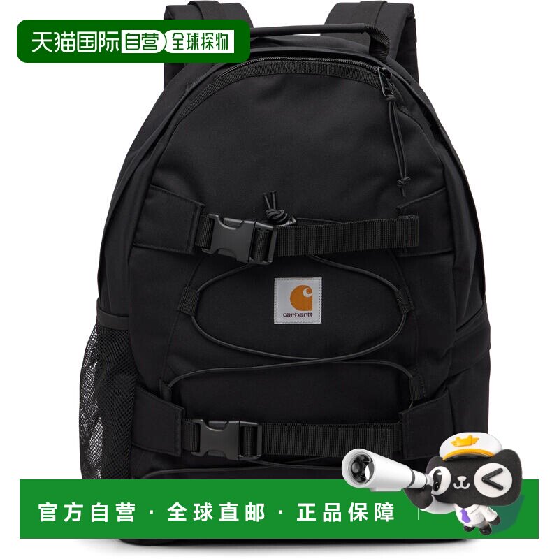 1h可退 香港直邮CARHARTT WIP 男士 黑色 Kickflip 双肩包 I03146