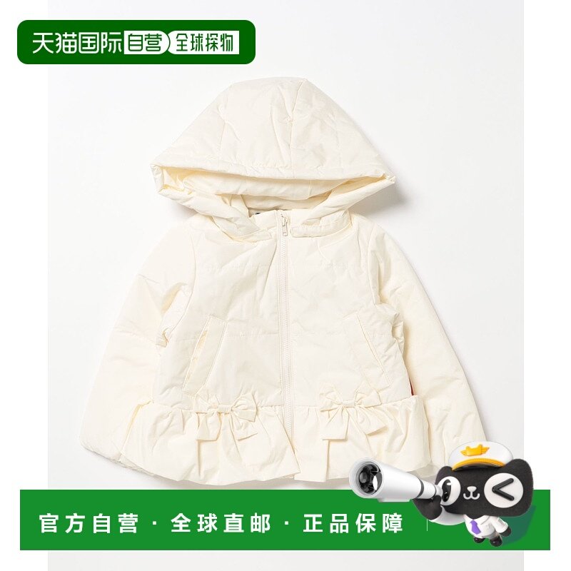 1h可退 日本直邮moujonjon 儿童 防风防水 中棉外套 可拆卸帽  M6