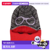 儿童Color glasses针织帽 ESB24HW83 日本直邮PHENIX 黑色 针织帽