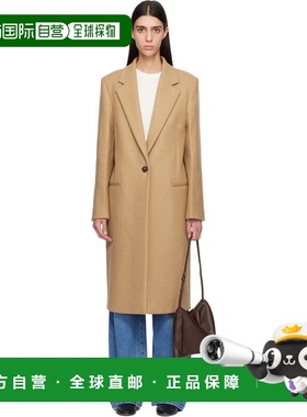 香港直邮toteme 女士 米色 Classic Winter 大衣 261WRO0198FB000
