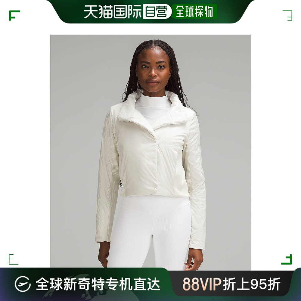 香港直邮潮奢 Lululemon 女士 City | Coats 轧光斜纹棉布夹克 LW