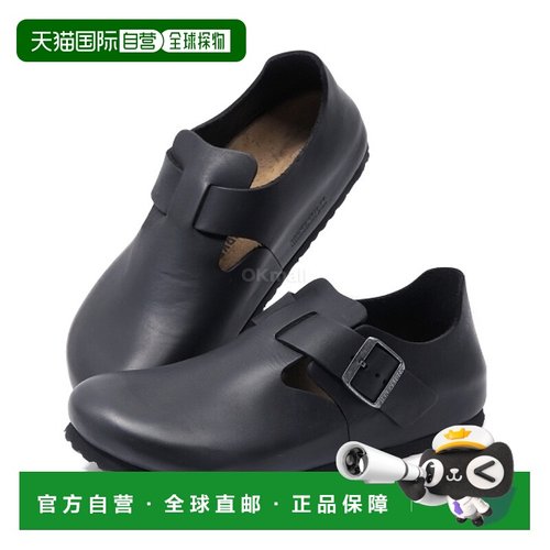 韩国直邮BIRKENSTOCK 伦敦黑色 (166543) 凉鞋厚底