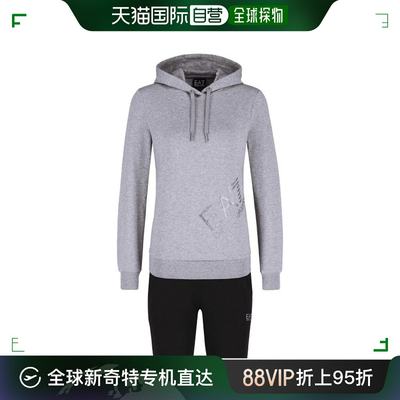 香港直邮EMPORIO ARMANI 女士灰色运动套装 6ZTV70-TJ31Z-1554