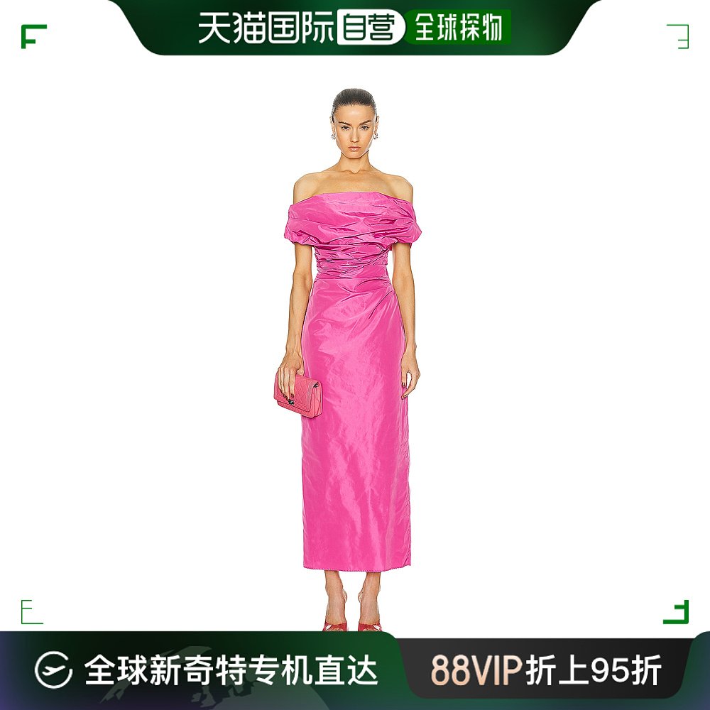 香港直邮潮奢 Staud 女士 Andrea 连衣裙 R24S2128TF 女装/女士精品 连衣裙 原图主图