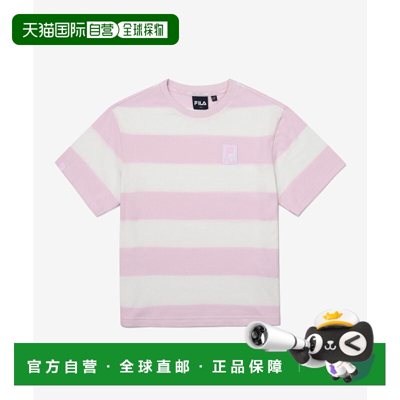 韩国直邮FILA KIDS 儿童童装T恤1200FK2RSG2104XSPN斐乐高档舒适