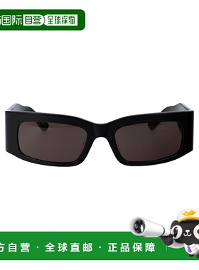 香港直邮BALENCIAGA 男士太阳镜 BB0328S001 SS2025 黑色