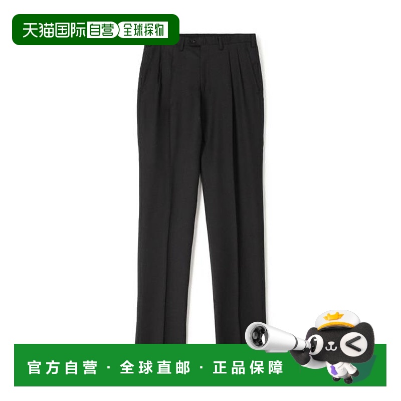 1h可退 日本直邮TOMORROWLAND Horizon Twill 2褶皱修身西裤 E.Ze