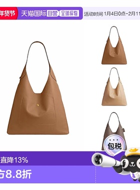 香港直邮Coach蔻驰Brooklyn手提单肩包女包徽标按扣开合新款通勤