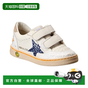 自营Golden Goose Ball Star Leather Sneaker - blue 美国奥莱直