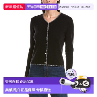 自营Bruno Magli Blanket Stitch Wool & Cashmere-Blend Cardiga