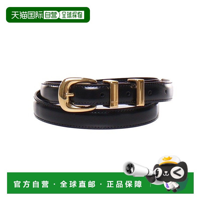 香港直邮Celine 思琳 女士 WESTERN 14光滑牛皮革腰带 45BAE3A01