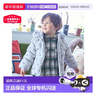 日本直邮日潮 petit main儿童LINK混合刺绣绗缝夹克9553313外套